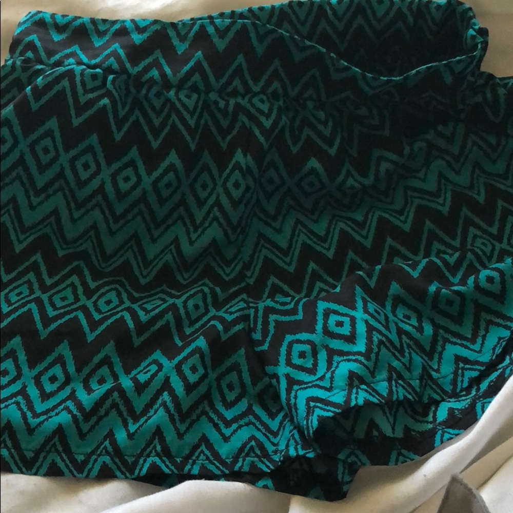 Tribal print shorts